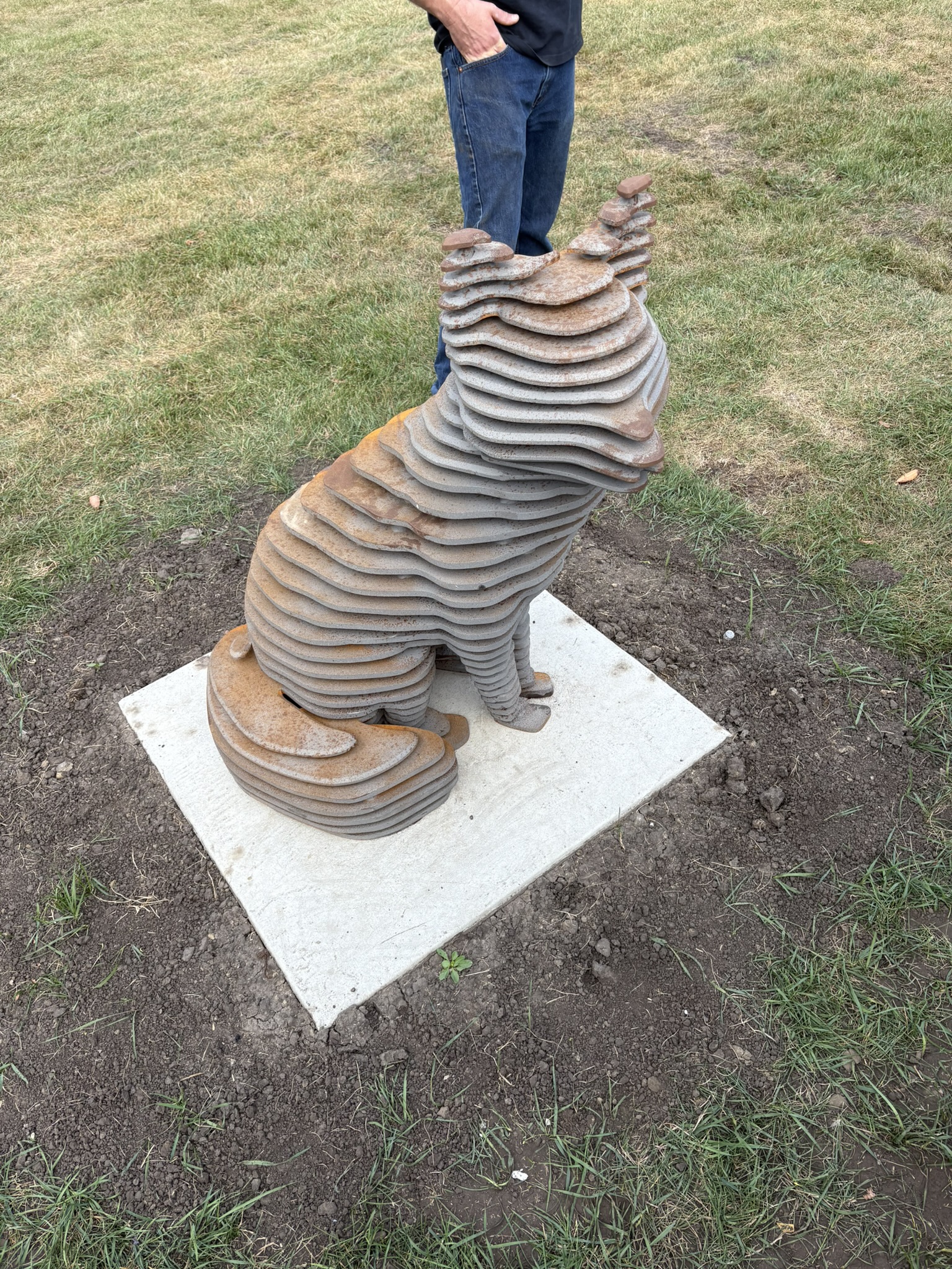 Stoney Plain Art Sculpture